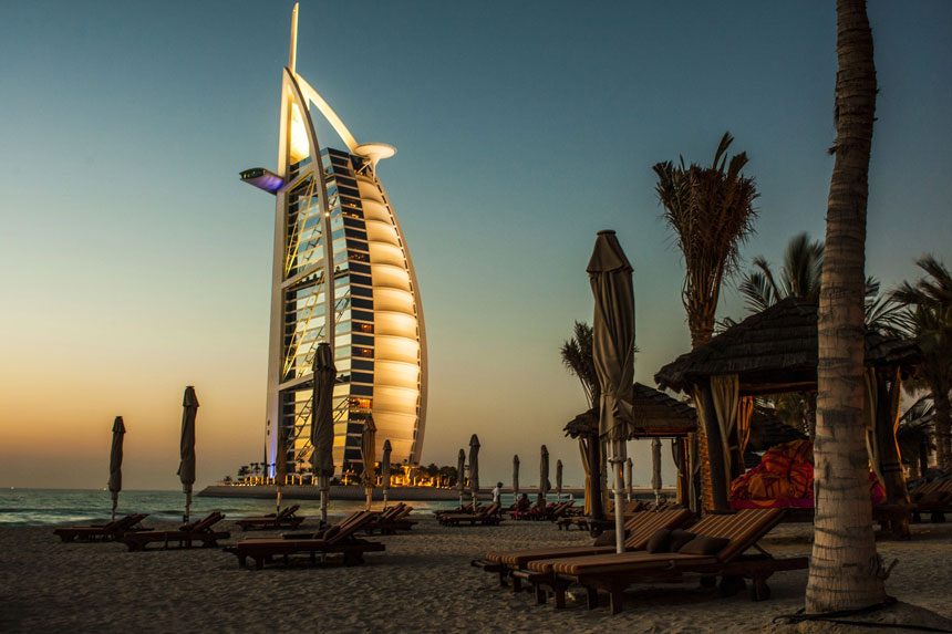 Marvel at the stunning architecture of Burj Al Arab