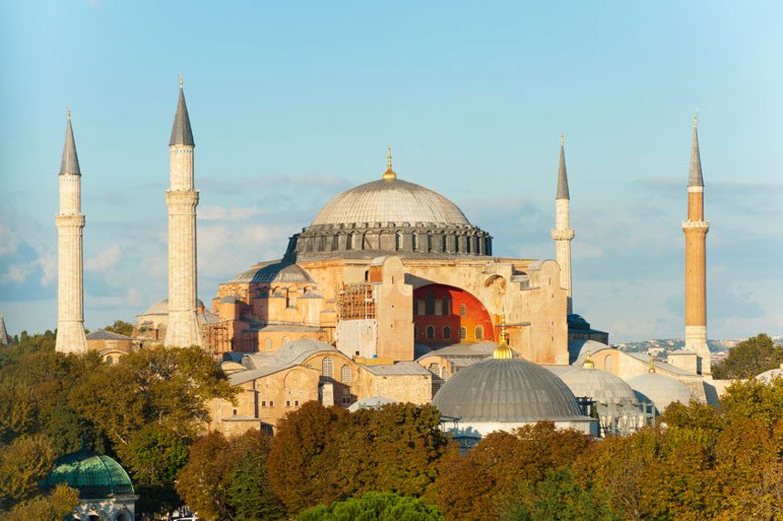 Marvel at Hagia Sophia