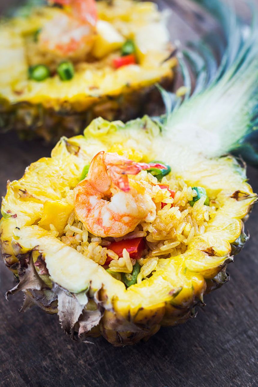 Khao Op Sapparot (Pineapple Fried Rice)