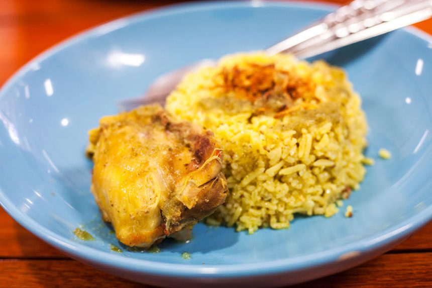 Khao Mok Gai (Thai-style Chicken Biryani)