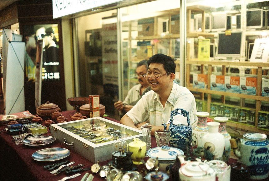 Flea market at Amcorp Mall