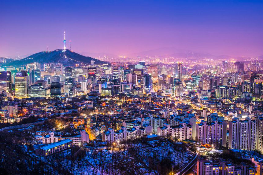 N Seoul Tower view