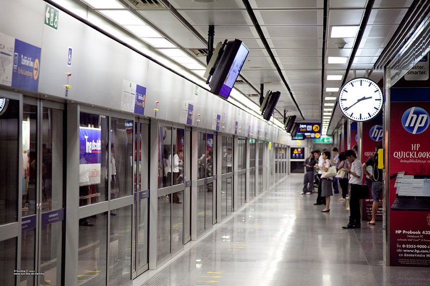 Bangkok MRT (Underground Train)