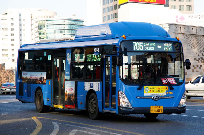 Public Buses Seoul Transport Guide Travelvui