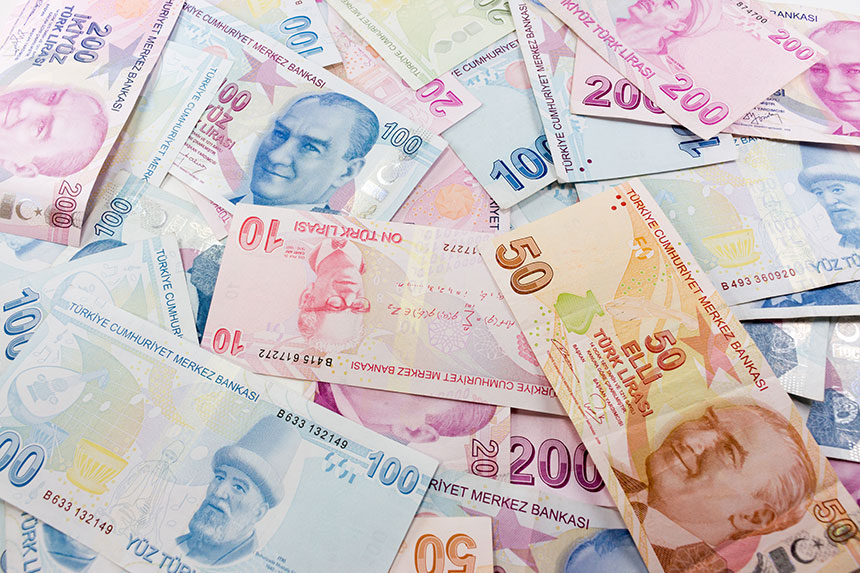 Turkish lira to myr