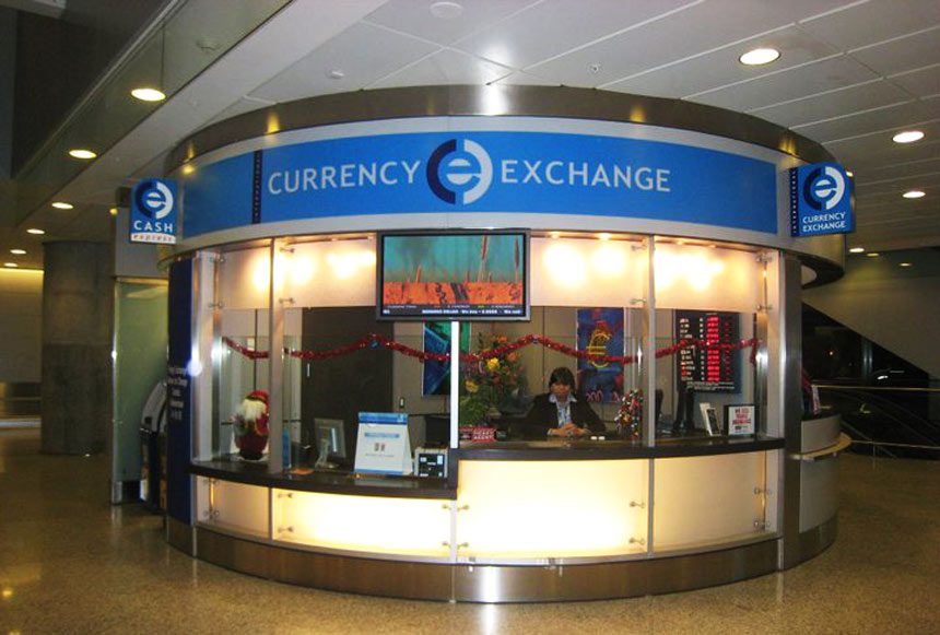 International Currency Exchange in Shanghai