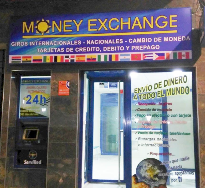 Recommended money changers in other areas of Barcelona