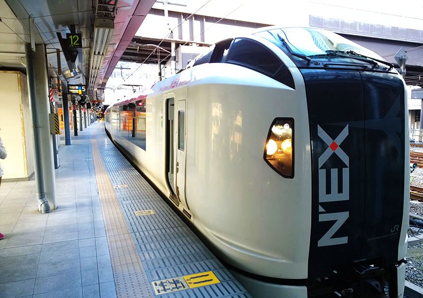 JR Narita Express (NEX) Train