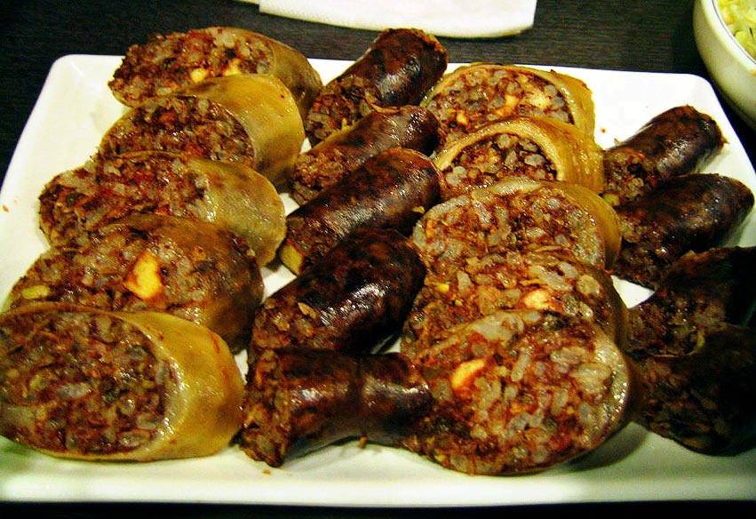 Soondae (Korean Sausage)