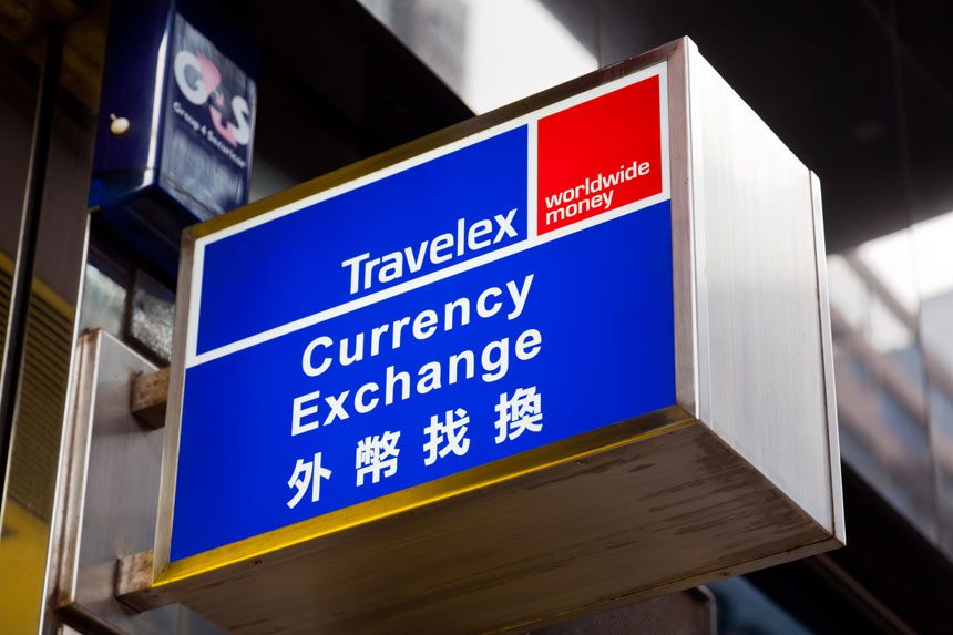 Travelex in Shanghai