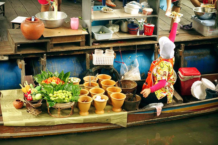 Taling Chan Floating Market