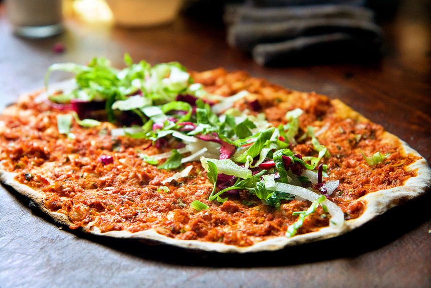 Lahmacun (Turkish Pizza)