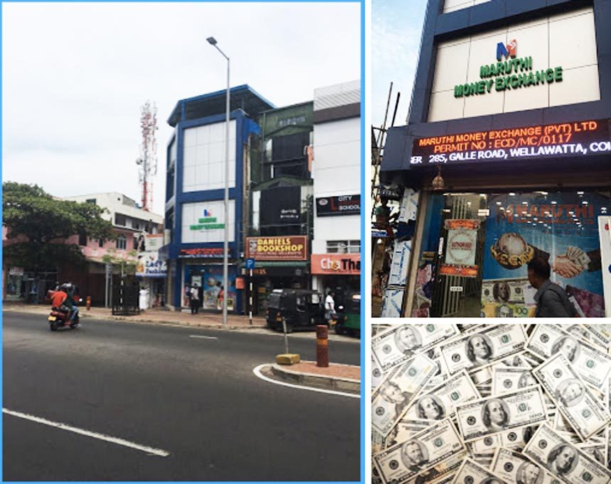 Money Changers on Galle Road