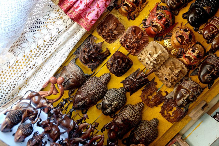Local Wood Carvings Mustbuy souvenirs in Jakarta Travelvui