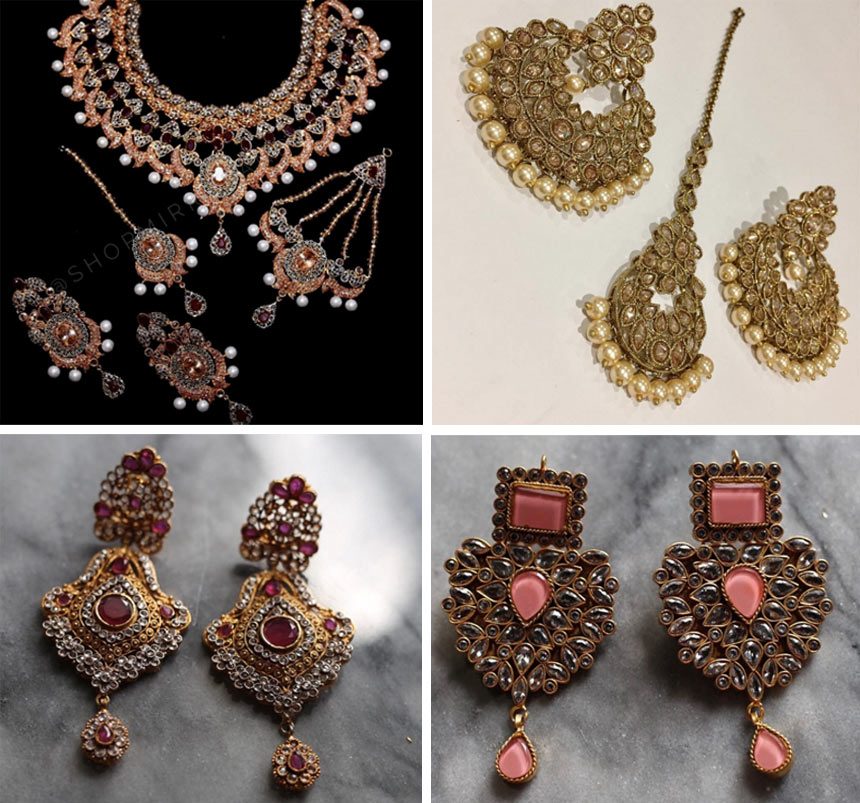 Meenakari and Kundan Jewelry