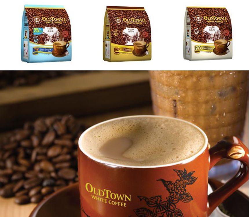 Old Town White Coffee Products