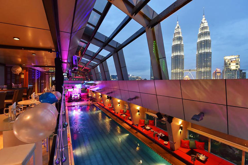 SkyBar Kuala Lumpur: Best Rooftop Bar in KL | Travelvui