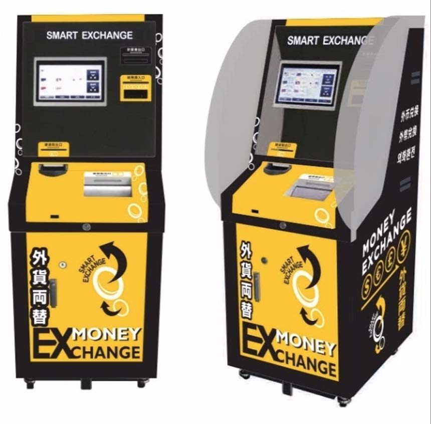 Smart Exchange Machines at Tourist-Friendly Locations in Osaka