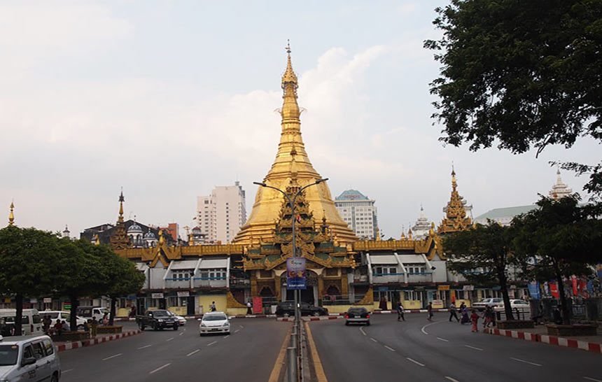 Money Changers around Sule Pagoda